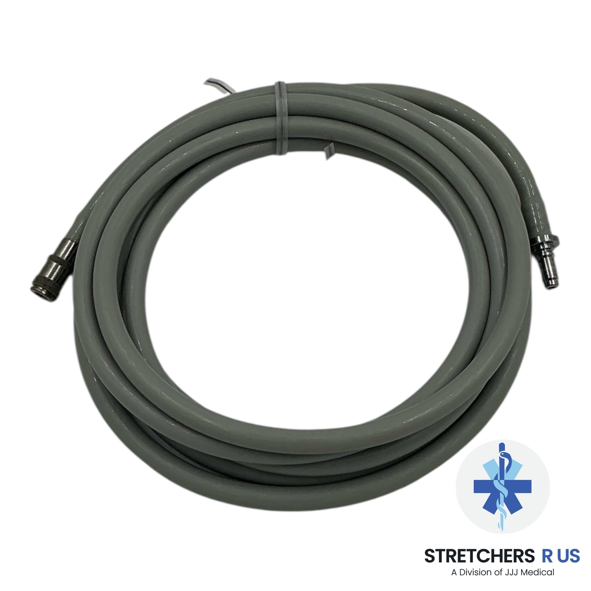 NIBP Hose – Bayonet Connection, Straight, 9 ft - LIFEPAK 15 Parts - Stretchers R Us