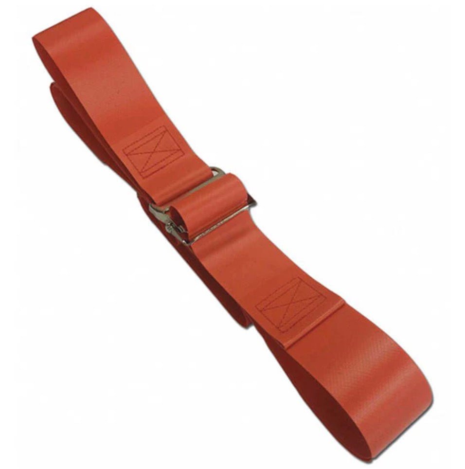 Nylon Restraint Strap with Metal Drop Jaw Buckle - stretcher straps - Stretchers R Us
