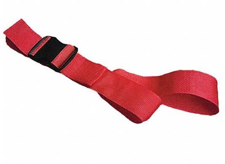 Nylon Restraint Strap with Plastic Double Adjust Buckle & Loop End - stretcher straps - Stretchers R Us