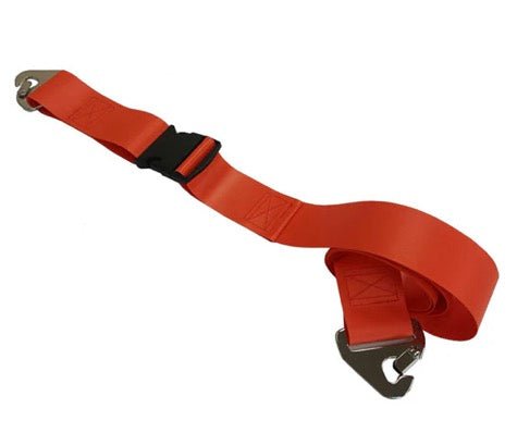 Nylon Restraint Strap with Plastic Side Release Buckle & Fixed Swivel Speed Clip - stretcher straps - Stretchers R Us