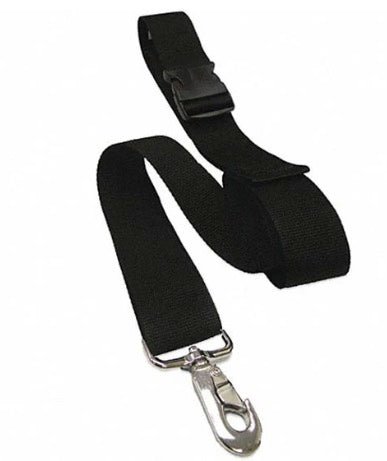 Nylon Restraint Strap with Plastic Side Release Buckle & Swivel Speed Clip - stretcher straps - Stretchers R Us