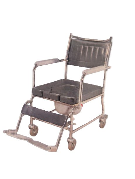 Padded Steel Commode Transporter MH4403 - draft - new - april - JJJ Medical