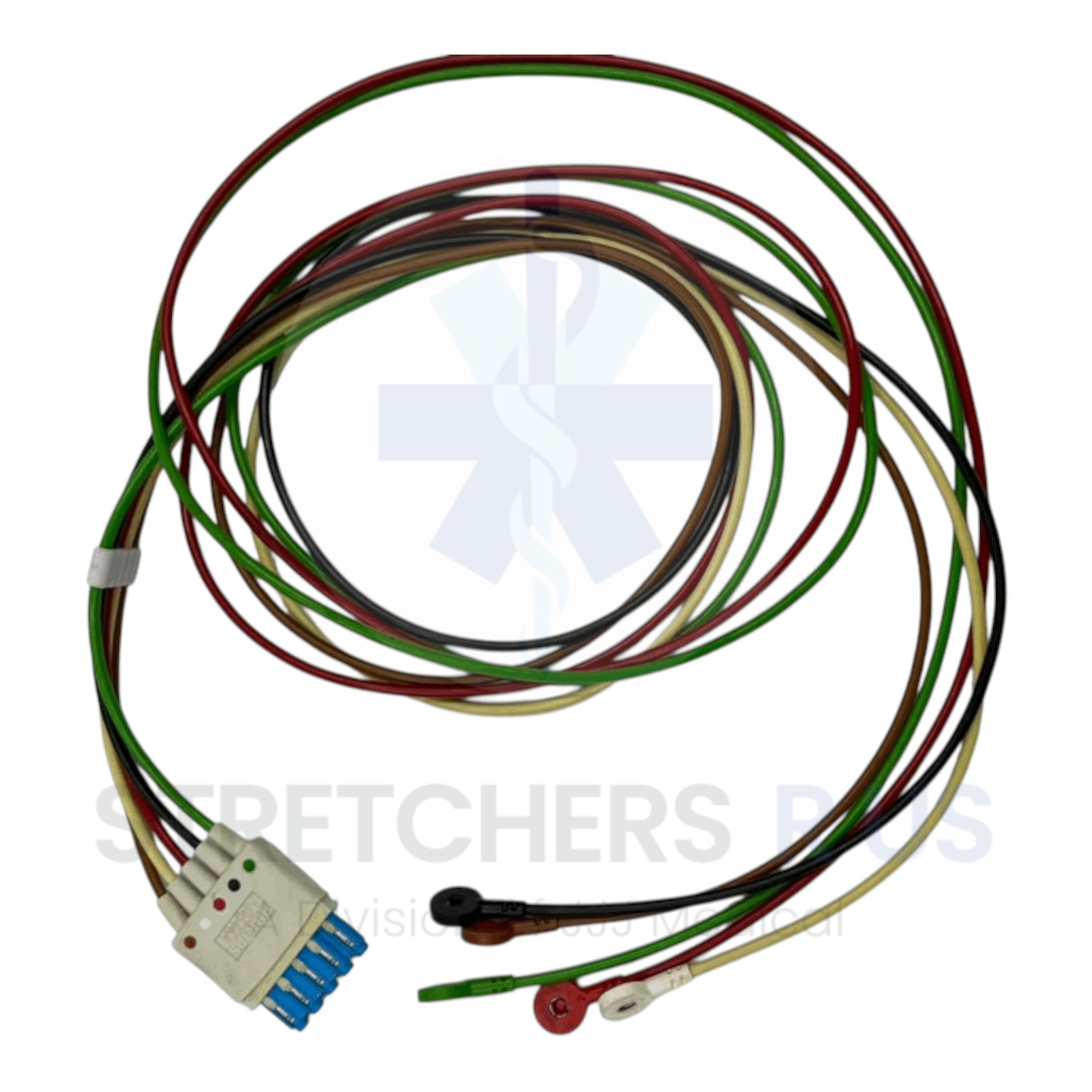 Philips | M1644A | 5-Lead Snap Limb ECG Lead Set, AAMI, ICU - Stretchers R Us