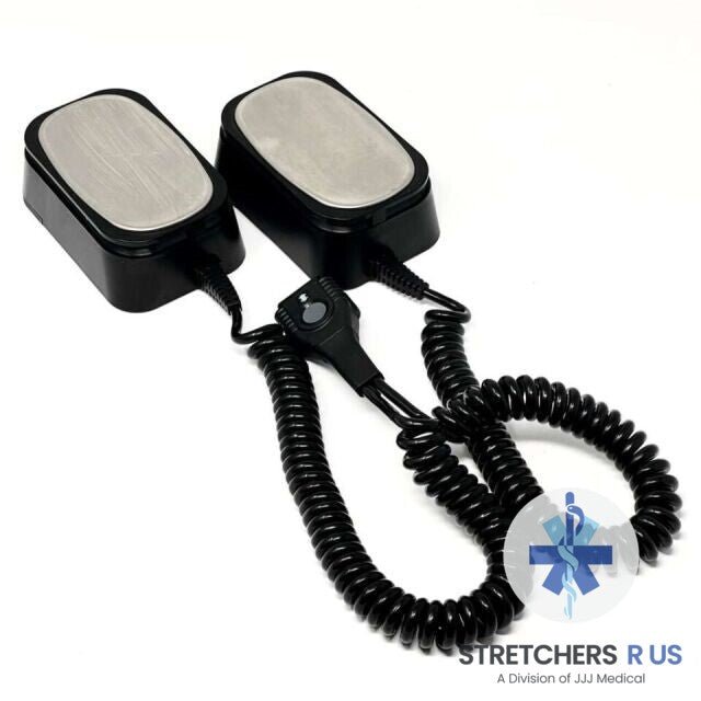 Physio-Control / Stryker OEM (SKU - 11130-000061) manual hard paddles - Defibrillator Paddles - Stretchers R Us