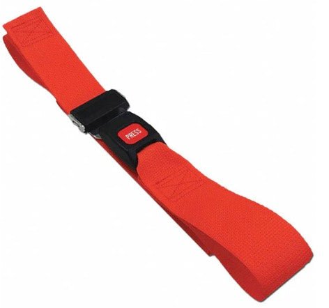 Polypropylene Restraint Strap with Metal Buckle - stretcher straps - Stretchers R Us