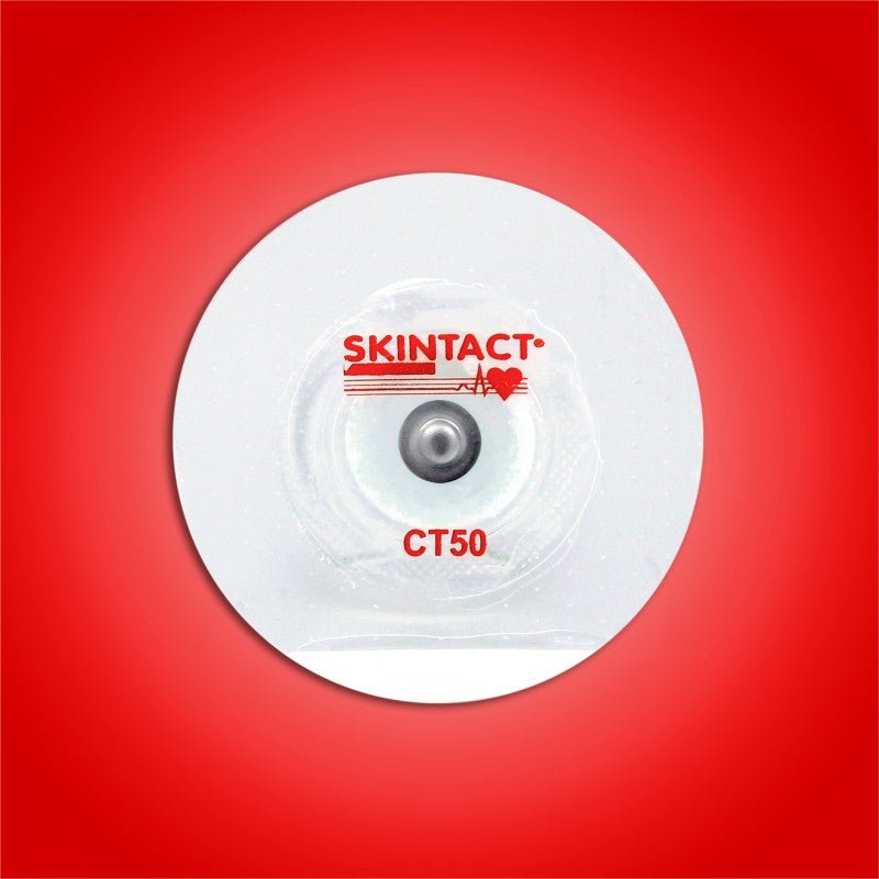 Skintact CT-50 Clear Tape Wet Gel ECG Electrodes | Box & Case Quantities - ECG/EKG Electrodes - Stretchers R Us