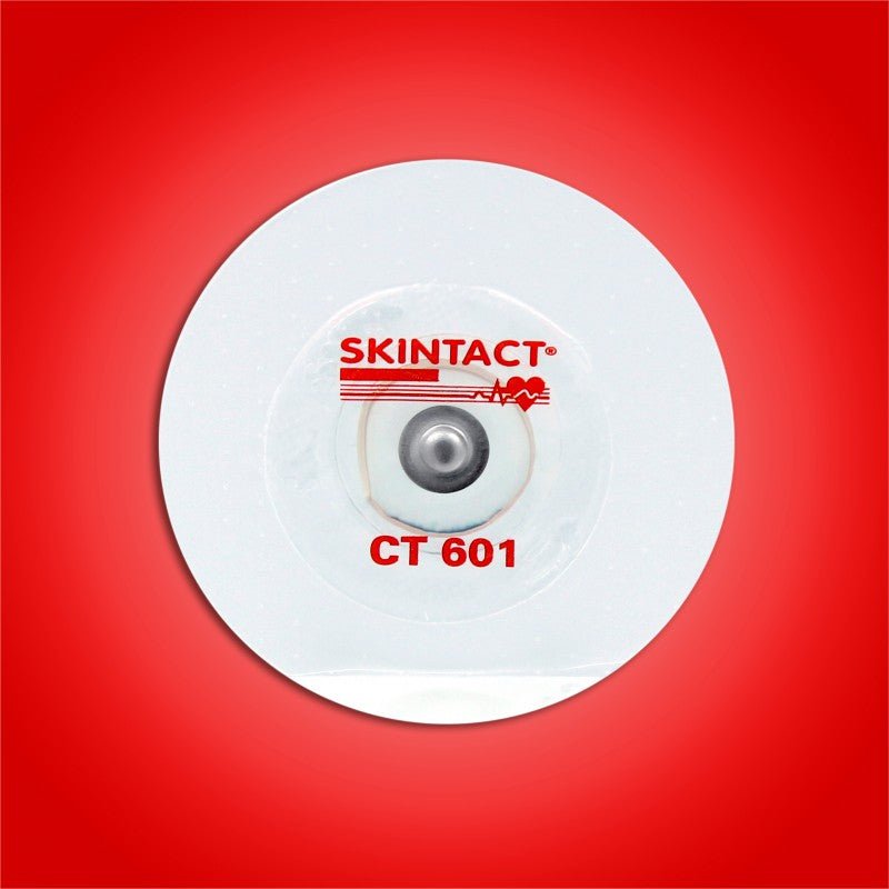 Skintact CT-601 Clear Tape Solid Gel ECG Electrodes | Box & Case Quantities - ECG/EKG Electrodes - Stretchers R Us