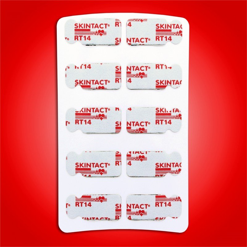 Skintact RT-14 Pediatric Solid Gel Tab ECG Electrodes | Box & Case Quantities - ECG/EKG Electrodes - Stretchers R Us