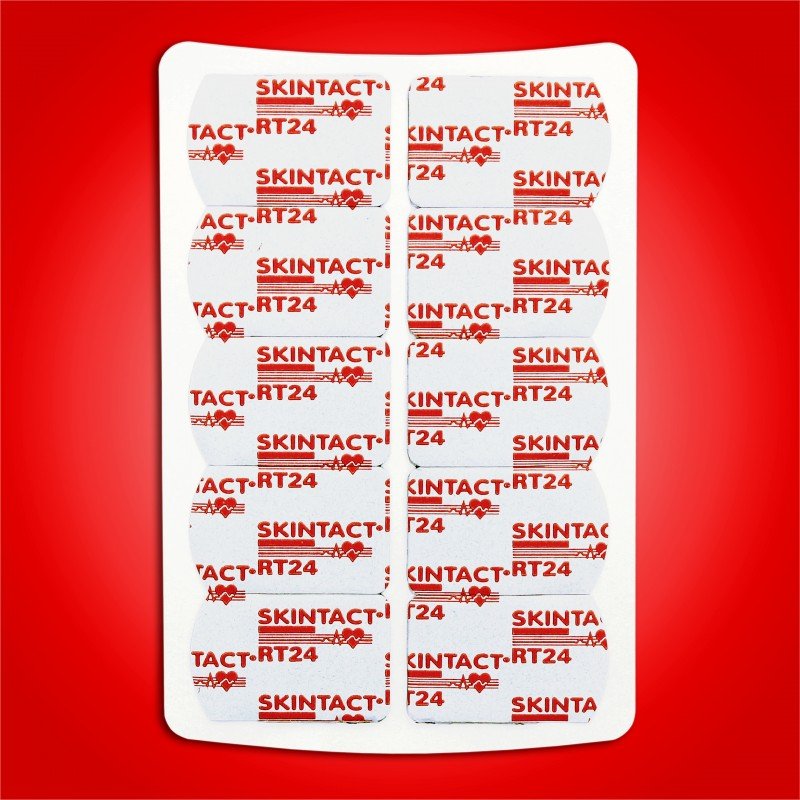 Skintact RT-24 Solid Gel Tab ECG Electrodes | Box & Case Quantities - ECG/EKG Electrodes - Stretchers R Us