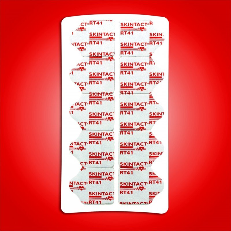 Skintact RT-41 Solid Gel Tab ECG Electrodes | Box & Case Quantities - ECG/EKG Electrodes - Stretchers R Us