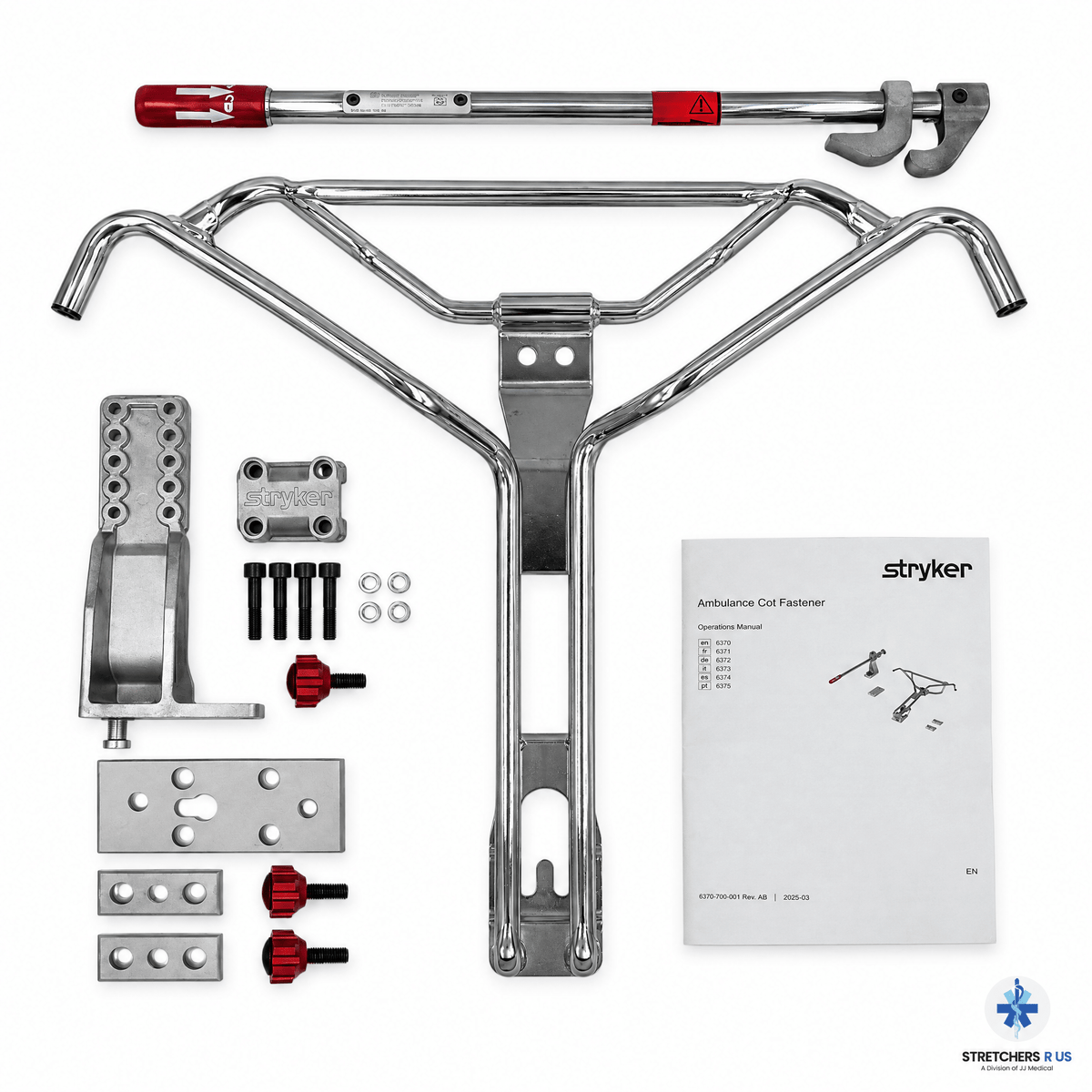 Stryker 6370 Floor Mount Cot Fastener System - Stryker - Stretchers R Us