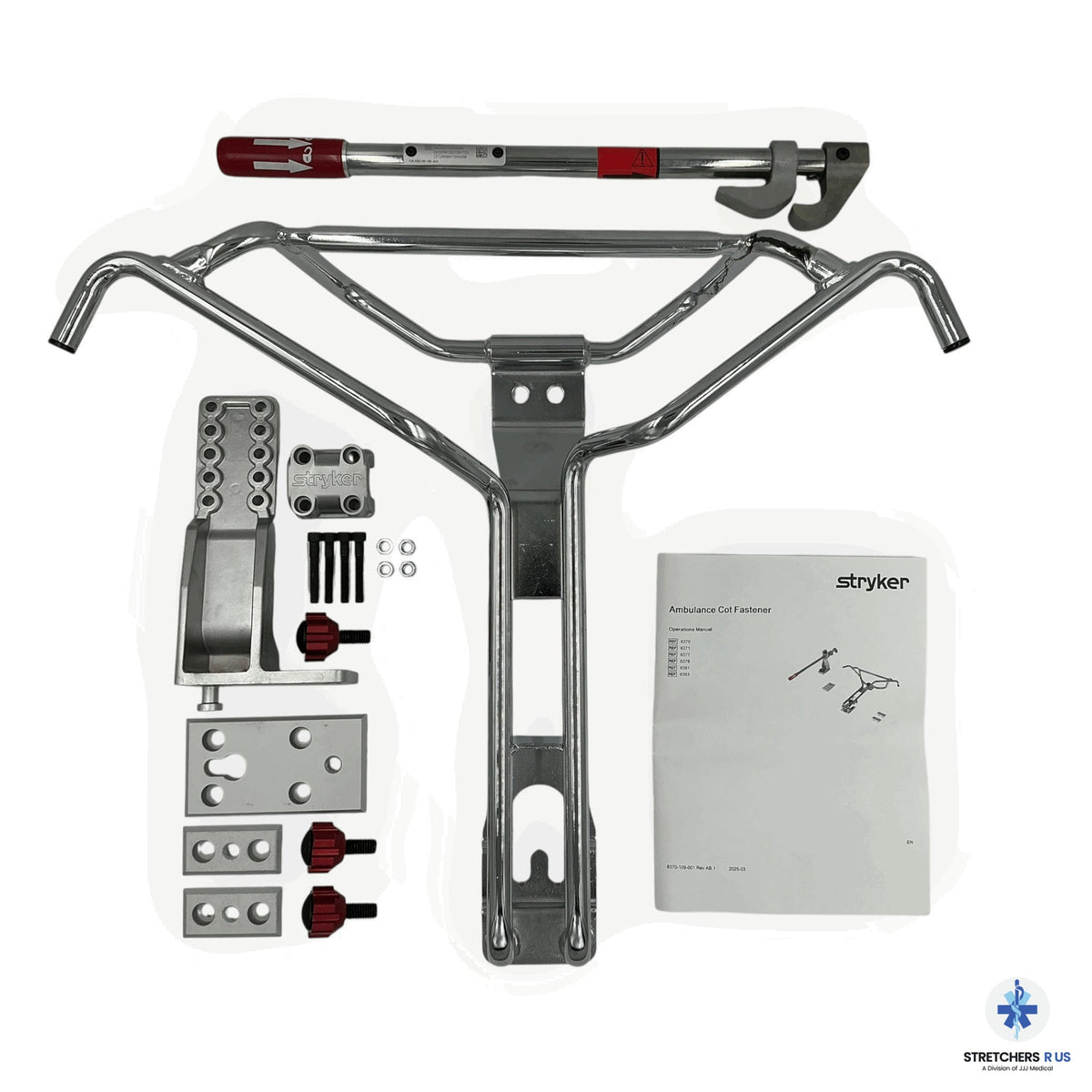 Stryker 6370 Floor Mount Cot Fastener System - New or Refurbished - Stryker - Stretchers R Us