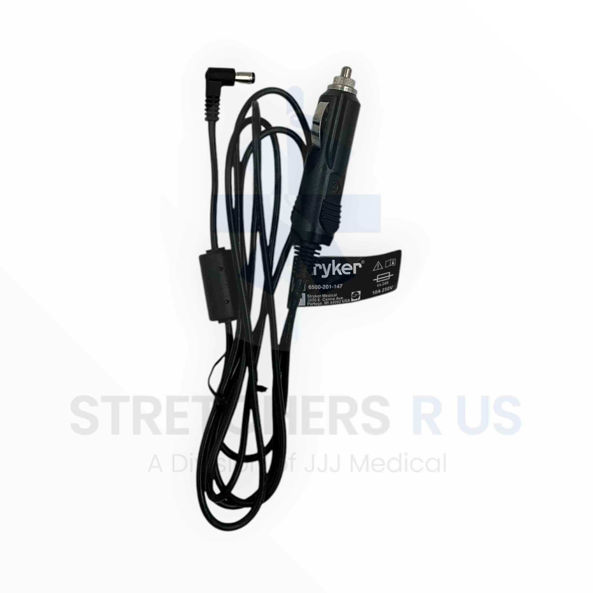 Stryker Automotive 12V DC Power Cable for SMRT Battery Charger - Stryker - Stretchers R Us