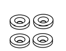 Stryker Cleat Locator Washers – For Performance - LOAD Floor Plate Installation - Medical Stretcher Parts - Stretchers R Us