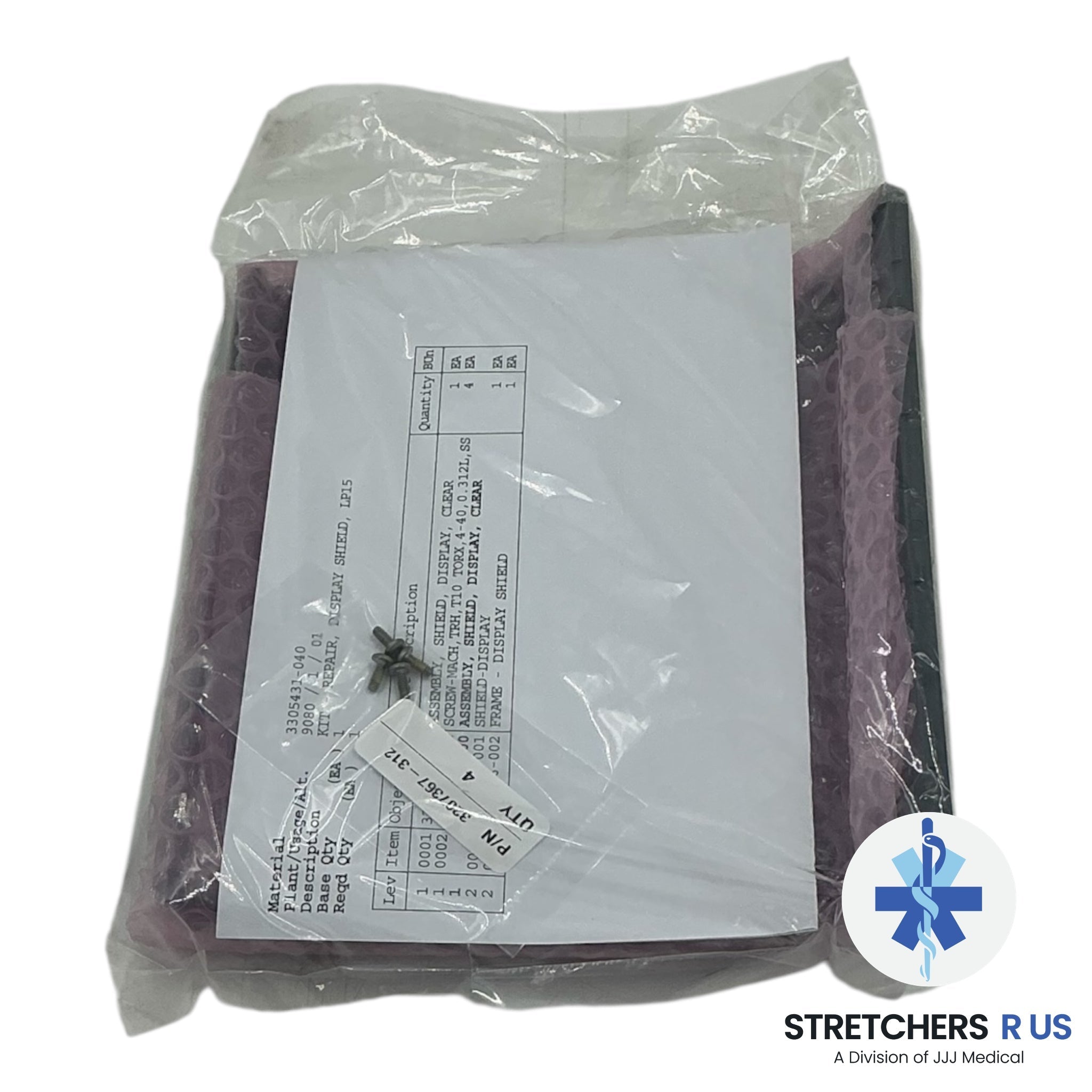 Stryker LIFEPAK® 15 Display Shield Repair Kit - LIFEPAK 15 Parts - Stretchers R Us