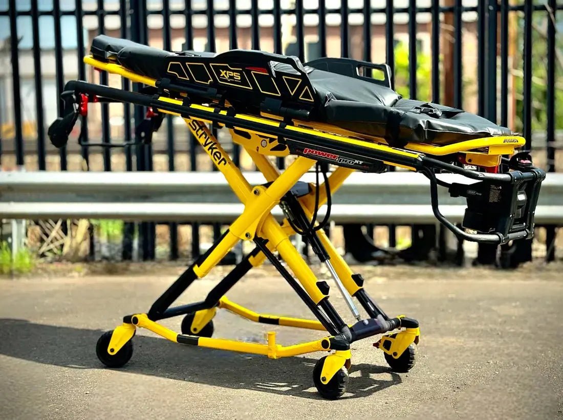 Stryker Power - PRO XT (6506) Powered Ambulance Cot + Power - LOAD System (6390) – Includes XPS - Stretchers R Us