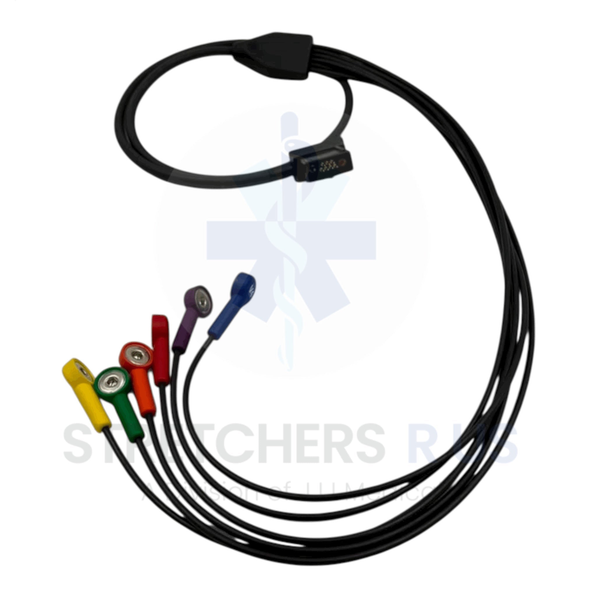 ZOLL | 8000-1008-01 | V-Lead Patient Cable for 12-Lead ECG, 3.5 ft - Stretchers R Us