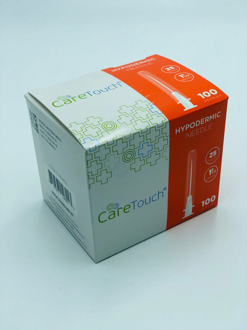 Hypodermic Needle / Caretouch 25G x 1.5" - Model