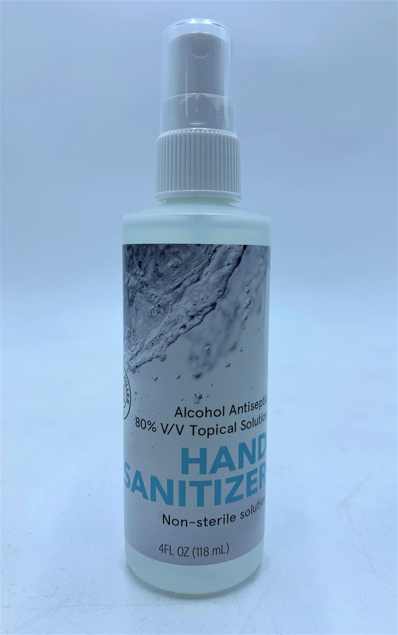 Hand Sanitizer Spray 4 FL OZ Bottle (Case Of 42) HSSPRY
