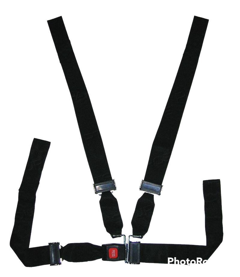 Ambulance Stretcher Shoulder Harness 4 Point Straps  for Stryker / Ferno | NEW 11160BK