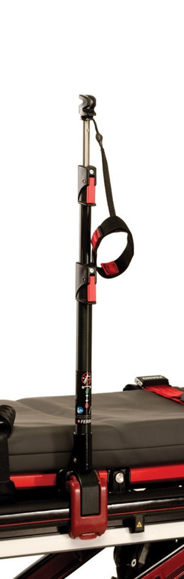 Ferno Three Stage IV Pole For INX And Power X Stretchers | Used 1590160 - Ferno - JJJ Medical